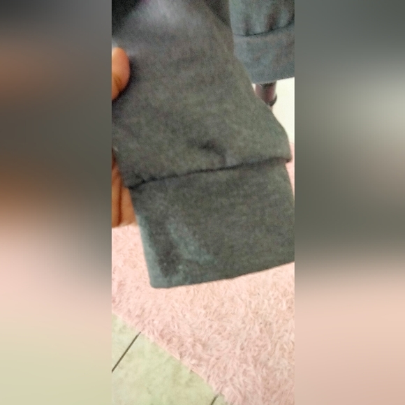 "Faith"world sweater sweatshirt Gray Long sleeve comfortable wear size XL - Picture 14 of 14